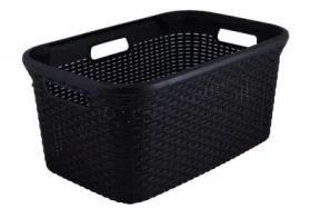 Curver RATTAN 45l Kôš na čistú bielizeň hnedá / dopredaj (00708-210)