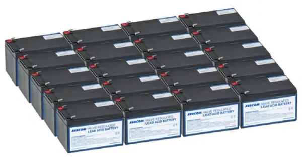 Avacom AVA-RBP20-12120- Kit / Batéria pre UPS / Legrand Riello / VRLA / 20 ks (AVA-RBP20-12120-KIT)