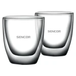 Sencor SGX 001 Sada 2 pohárov na espresso 80ml (8590669371990)