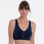 Lynn tvarovaná chirurgická podprsenka, predné zapínanie 5768X námornícka modrá - Anita Care 380 maritime blue M