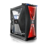 THERMALTAKE VG400LBWS Xaser VI+ LCS / BigTower / vodné chladenie / Bez zdroja / E-ATX, ATX / priehľadná bočnica / čierna (VG400LBWS)