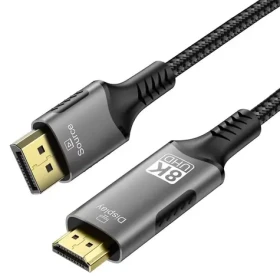 PremiumCord DP 1.4 na HDMI 2.1 2m / Kábel DisplayPort-HDMI (kportadk06-02)