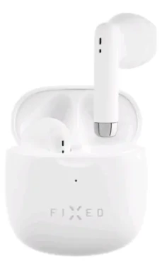 FIXED Pods biela / Bezdrôtové TWS slúchadlá / BT 5.3 / USB-C / dopredaj (FIXPDS-WH)