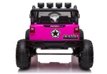Mamido Elektrické autíčko Jeep Brothers ružové 24V 2x200W