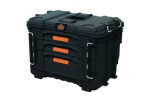Curver ROC Pro Gear 2.0 XL čierna / Organizér / 3 zásuvky / 56,5 x 37,5 x 41,3 cm / uzamykateľný
