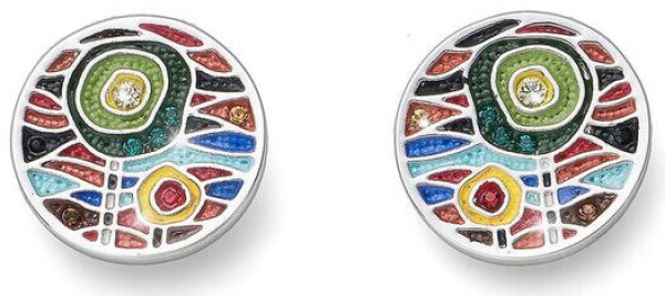 Oliver Weber Viacfarebné náušnice Art Two 22697