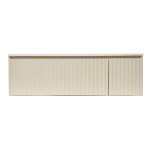 Kúpeľňová skrinka s umývadlom Naturel Austen 120x35x52 cm beige mat Naturel Austen120BG AUSTEN120BG