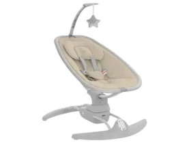 KikkaBoo Spinny Beige / Hojdacie lehátko elektrické / od narodenia do 9 kg (31005010060KB)