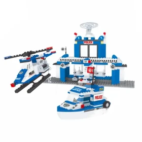 BLOXO 259911 Kompatibilná stavebnica polícia stanica 370 ks