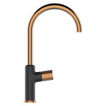 INVENA INVENA - Drezová batéria MOONLIGHT čierna/ružové zlato BZ-77-014-V