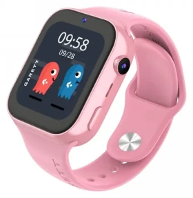 Garett Kids Twin 2 4G ružová / Chytré hodinky / 1.83 "/ SOS / SIM / GPS / Wi-Fi / IP67 / Android iOS (GARETT KIDS TWIN 2 4G ROZOWY)
