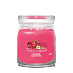 Yankee Candle Signature Red Raspberry stredný pohár 368g / doba horenia až: 50 h (5038581125077)