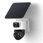Anker Eufy S4 biela / Vonkajšia IP kamera so solárnym nabíjaním / 360° / microSD / Wi-Fi / 4k (T81723W1)