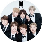 Jedlý papier BTS 19,5 cm - Pictu Hap - Pictu Hap