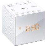 SONY rádiobudík ICF-C1 / LCD displej / digitálny FM, AM tuner / biela (ICFC1W.CED)