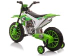 Mamido Mamido Detská elektrická motorka XMX616 zelená | EVA kolesá | 12V 7Ah