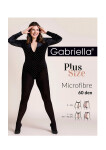 Gabriella 162 Nadmerné veľkosti pančuchové nohavice 60 den 6-2XL nero/černá 6-XXL