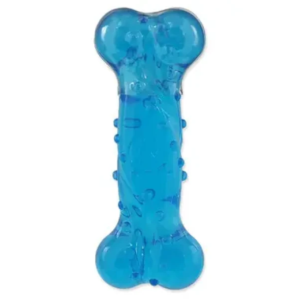 Dog Fantasy Hračka - Strong kosť s vôňou slaniny modrá 12.5 cm (454-31201)