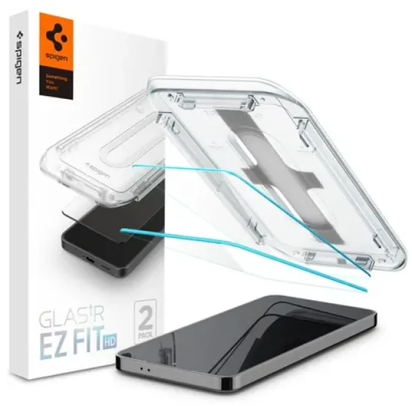 Spigen Glass TR EZ Fit HD ochranné sklo pre Samsung Galaxy S24/S25 2ks (AGL07440)