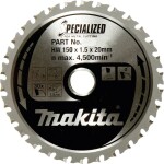 Makita B-47036 B-47036 pílový kotúč 150 x 20 mm Počet zubov (na palec): 32 1 ks; B-47036
