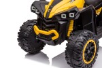 Mamido Detská elektrická štvorkolka XC-sport 2x45W žltá