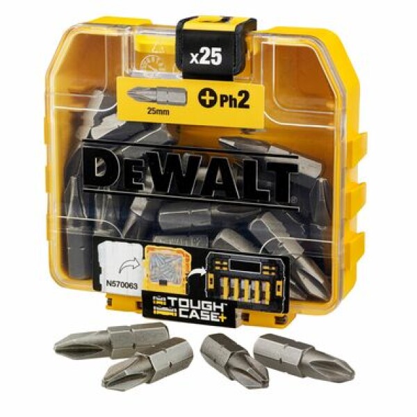 DeWalt DT71522 / sada bitov Ph2 v Tic Tac krabičke / 25 ks / dopredaj (DT71522)