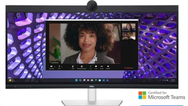 34" DELL P3424WEB čierna / Monitor / IPS / WQHD / 21:9 / 60Hz / 8ms / Webkamera (DELL-P3424WEB)