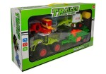 Mamido Traktor s tromi prívesmi pestovania plodín zelený