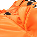 Dětské lyžařské kalhoty s membránou ptx ALPINE PRO OSAGO neon shocking orange 92-98