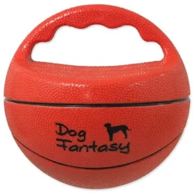 Dog Fantasy Hračka - Ball lopta s rukoväťou pískacie 15 cm (454-31149)