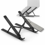 Spigen Foldable Laptop Stand LD201 univerzálny podstavec pre notebook čierna (AMP04577)