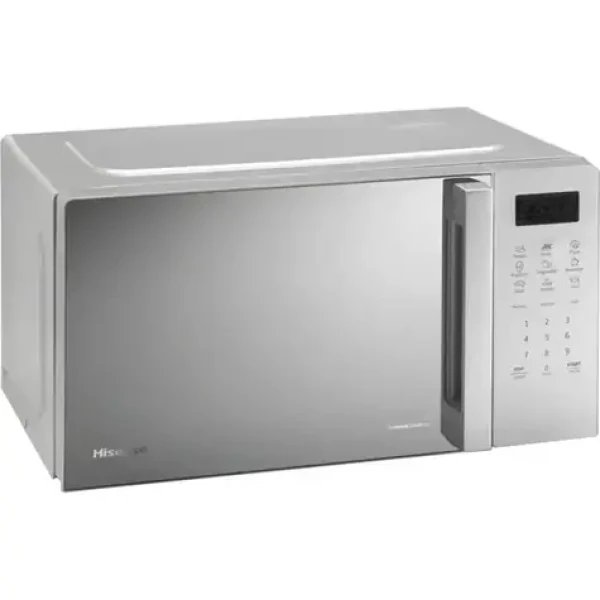 Hisense H20MOMBS4HG svetlo šedá / Mikrovlnná rúra s grilom / 700-800 W / 20 l / 11 stupňov výkonu (742039)