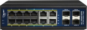 Allnet 12+4P ALLNET ALL-SGI8016PM POE+ M industrial