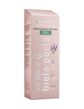 BIELA PERLA Sensitive whitening zubná pasta s levanduľou 75 ml