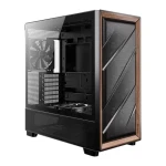 Antec Flux čierna / E-ATX / 2x USB-A / 1x USB-C / 4X 120mm / 1x 140mm / bez zdroja / priehľadná biočnica (0-761345-10133-2)