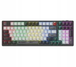 A4Tech BLOODY WS98 sivá / Herná klávesnica / mechanická / bezdrôtová / BLMS Red PLUS / RGB / Bluetooth 5.1 / 2.4 GHz (A4TKLA47735)