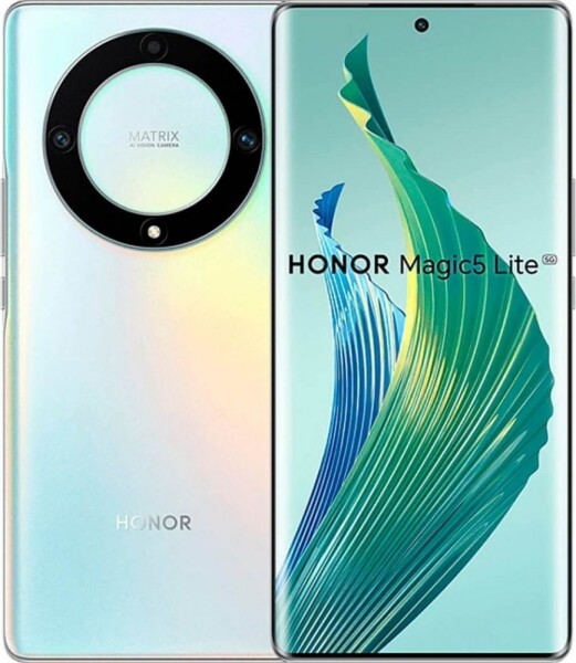 Honor Magic5 Lite 5G 6/128GB strieborný (5109AMAE)