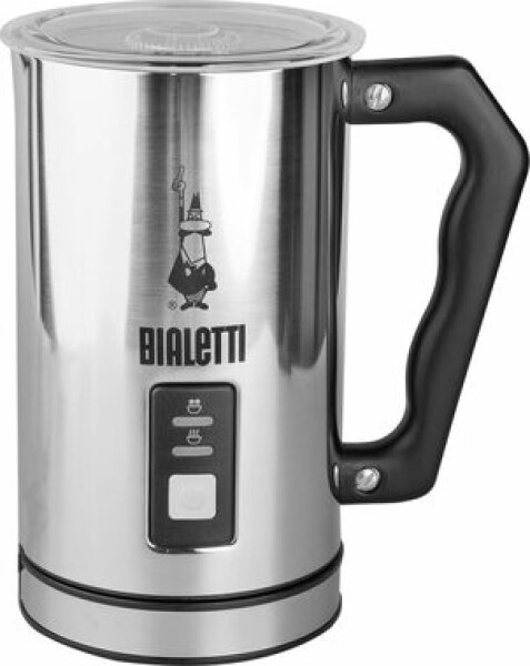 Bialetti Elektrický napeňovač mlieka strieborná / penič mlieka / 500 W / 240 ml / nerez (AGDBLTSDM0004)