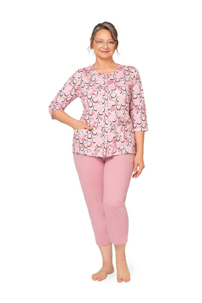 201 DÁMSKE PYŽAMO MARIA červenat se XL