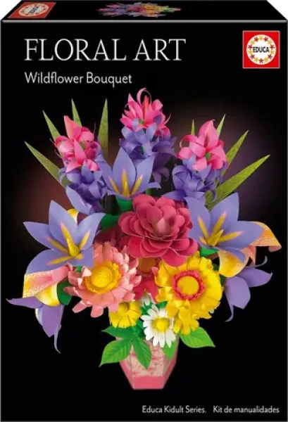 Educa 3D puzzle Floral Art: Poľná kytica