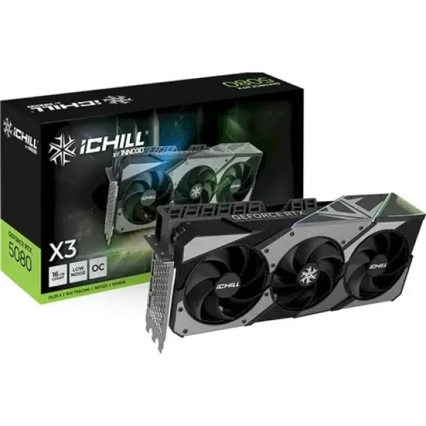 Inno3D RTX 5080 iChill X3 V2 16GB / Grafická karta / 16GB GDDR7 (C50803-16D7X-176069R)