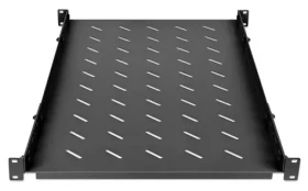 Intellinet 714716 čierna / Polica pre RACK 19" / hĺbka 750 mm / 1U / nosnosť 20 kg (714716)