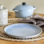 Bloomingville Kameninový tanier Paula Blue 20 cm