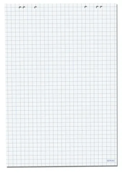 Herlitz Flipchartový blok / kockovaný / 5ks (10834141)