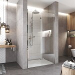 Mereo Sprchové dvere, Novea, zalamovacie, 80x200 cm, chróm ALU, sklo Číre, pravé prevedenie CK10813ZP