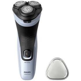 Philips Series 3000X X3003/00 modrá / holiaci strojček / umývateľný / suché a mokré holenie / až 40 min (X3003/00)