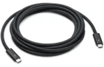 Apple Thunderbolt 4 (USB-C) Pre Cable čierna / Kábel / Thunderbolt 4 / 40 Gb/s / 100 W / 3 m (MW5H3ZM/A)