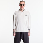 Tričko Fear of God Essentials Signature 3 4 Sleeve 90'S Polo Heather Oatmeal M