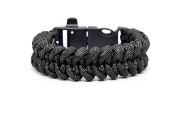 Cordell Čierny Paracord náramok HJ-B-007