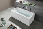 POLYSAN - LILY obdĺžniková vaňa 150x70x39cm, biela 72273